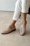Prague Beige Genuine Leather Loafer