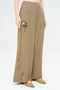 Women's Intensely Stone and Bead Embroidered Palazzo Trousers - 2