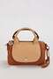 Camel Multi-Colored Handbag