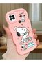 Redmi 10A Compatible Case Camera Protector Pink Silicone Couple Phone Case Stripe Pattern