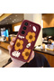 Tecno Spark 40 Pro Plus Compatible Case Camera Protector Burgundy Silicone Couple Phone Case Floral Pattern