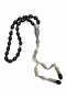 New Season Licensed Onyx Arpa Cut Natural Stone Rosary Special Box - 8