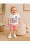 Cute Bunny Girl Baby T-Shirt-Shorts Two-Piece Set - 4