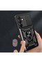 Galaxy S25 Fe Case Sliding Camera Protector Magnetic Stand Tank Protection Omsy - 3