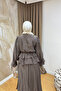 Molly Nelly Layered Skirt and Sleeve Set with Lining - 8