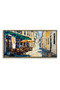 Signtouch European Café Alley Canvas Wall Art 60x120 cm With Outer Frame Decor - 3