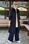 Pearl Trousers Suit Navy Blue - 8