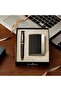 Gift Set 100 9313 Matte Black Ballpoint Pen with Business Card Holder and Chrome Trims - 2