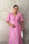 Pink Polka Dot Gipeli Dress - 3