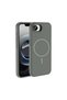 iPhone 16E Case Slim Magsafe Ring Camera Raised Silicone Senk - 5