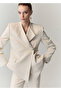 Klapa detaylı blazer ceket