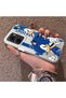 Vivo Y02S Compatible Hard Acrylic Back Silicone Edge Lens Protection Case - 3