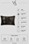 Jacquard Cushion Cover with Abstract Patterned Ribbing - 8