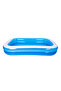 300cm Rectangular Inflatable Family Pool, Easy Setup, Blue - 2
