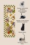 Eta Traditional Patterned Modern Woven Base Decorative Carpet Sdtamor2782 - 6