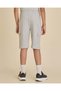 Senior Boys Grey Melange Active Fashion Shorts - 3