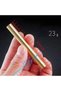 CigiLite Vintage Trench Kerosene Lighter, Refillable Metal Wick Lighter, Retro Nunchucks Style Design, Portable Windproof Flame for Kitchen Use & Outdoor Gifts (Golden) - 8
