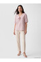Sparkling Choices from Shining Store Ruffled Bebe Roba Collar Checkered Embroidered Blouse - 2