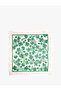 Clover Patterned Square Shawl Bandana - 2