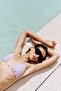Padded triangle bikini top