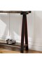 - 2-Tier Console Table with Storage, 43.3-Inch Entryway Table with Metal Frame and MDF, Narrow Sofa Table Behind the Sofa for Hallway, Bedroom, Living Room - 5