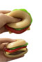 DIY 6 Layer Hamburger Block Squishy Squeeze Toy – Fidget Stress Ball for Kids & Adults | Soft Sensory Decompression Toy for Anxiety Relief & Study Focus (Pack of 1) - 3