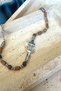 Sailor Model Anchor Figured Men's Silver Steel Bracelet with Wooden Bead Detail Anchor Legend - 4