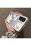 Samsung Galaxy A15 Compatible Silicone Edge Hard Back Case Couple Phone Case with Floral Pattern - 4