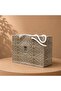 Wicker Pattern-1004 Pvc Beach Bag - 3