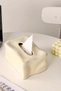 Decorative Napkin Holder Ceramic Napkin Holder Cream Color Wm23051-Nb - 7