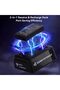 ماوس ألعاب لاسلكي خفيف الوزن للغاية 66 جرام، ثلاثي الأوضاع (بلوتوث/2.4G/USB-C)، قابل للتعديل بدقة 12800 نقطة في البوصة، معدل استجابة 1000 هرتز، يتضمن قاعدة شحن وبرنامج مخصص مع ملصق (أسود-SE4) - 5