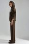Soft Touch Modal Textured Embroidered Hooded Two-Piece Set - 4