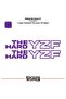 Yamaha the hard yzf sticker high quality foil 2 pieces sticker label - 2