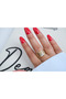 Yzk551 Gold Triangle Stone Detail Adjustable Ring - 2