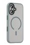 Ilkestor iPhone 17 Megane Magsafe Cover - (174540) Titanium Gray - 2