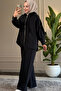 6392 - Stylish Comfortable Modal Fabric Hooded Casual Women's Set - 3