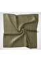 Cotton Polyester Soft Scarf Smoked Floral Pattern Non-Slip Textured 90X90 - 6