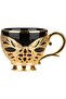 Damat Cup Turkish Coffee Presentation Set 2-Piece Metal Coffee Cup Set Coffee Cup Porcelain - 5