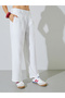 Off White Striped Waistcoat And Trousers Co-Ord Set - 4