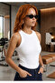 3-Piece Fitted Halter Neck Women's Ribbed Camisole Undershirt - 6
