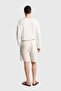 Linen Shorts with Waist Cord - 3