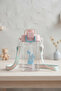 Cute Leak-Proof Children's Water Bottle with Lock Lid, Strap and Straw, 500 ml