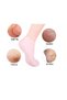 Silicone moisturizing foot care sock pink small size - 2