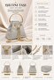 Women's Silvery Bucket Model Metal Handle Chain Strap Evening Dress Wedding Engagement Event Bag - 5