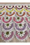 6 Pieces of Hand-Embroidered Guipure Towel Edges