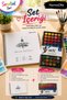 Artistic Art-X Series Watercolor Painting Set |   25X35 cm 110 Gr Spiral Drawing Notebook |   36 Colors - 2