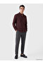 Ozmarka New Season Plum Regular Fit Oxford Men's Shirt - 2