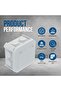 Junction Box, IP55 Waterproof Electrical Enclosure, Surface Mount, White (Pack-Of 2) - 3