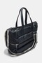 Kapitone shopper omuz çantası - 4