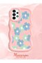 Samsung Galaxy A13 4g Compatible Case Camera Protector Pink Silicone Couple Phone Case Floral Pattern - 2